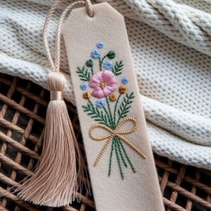Bookmark — Embroidered