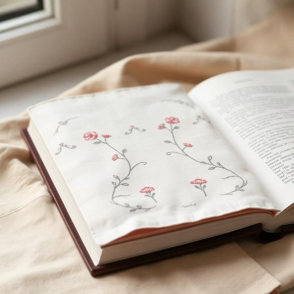 Linen Book Sleeve
